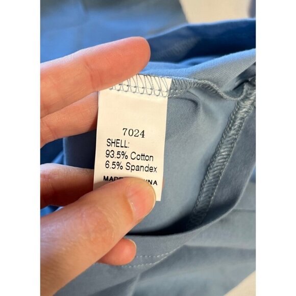 New Pretty Garden Dress Casual Long Sleeve Belted Sheath Pencil Dress Medium - Picture 8 of 8